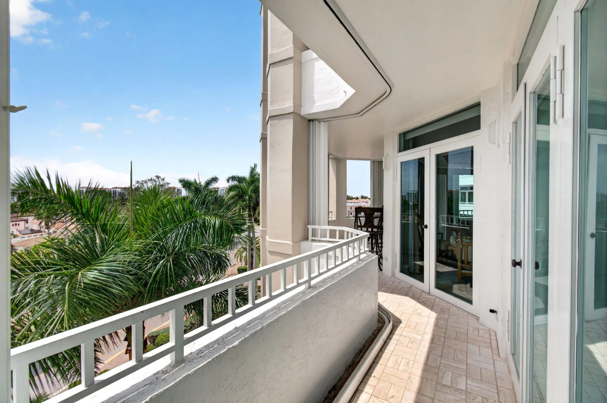 Long Covered Balcony