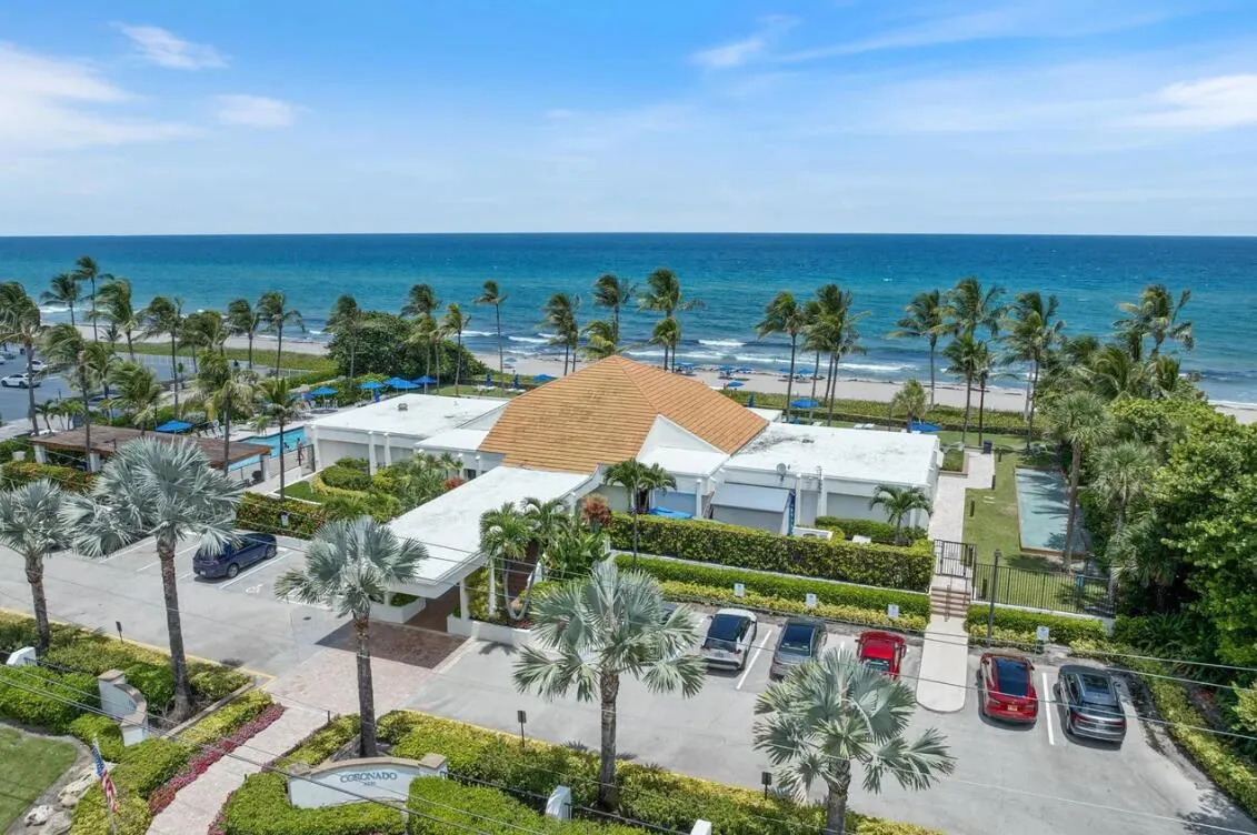 Ocean club with parking