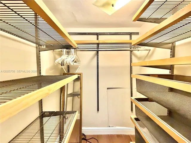 Master walking closet