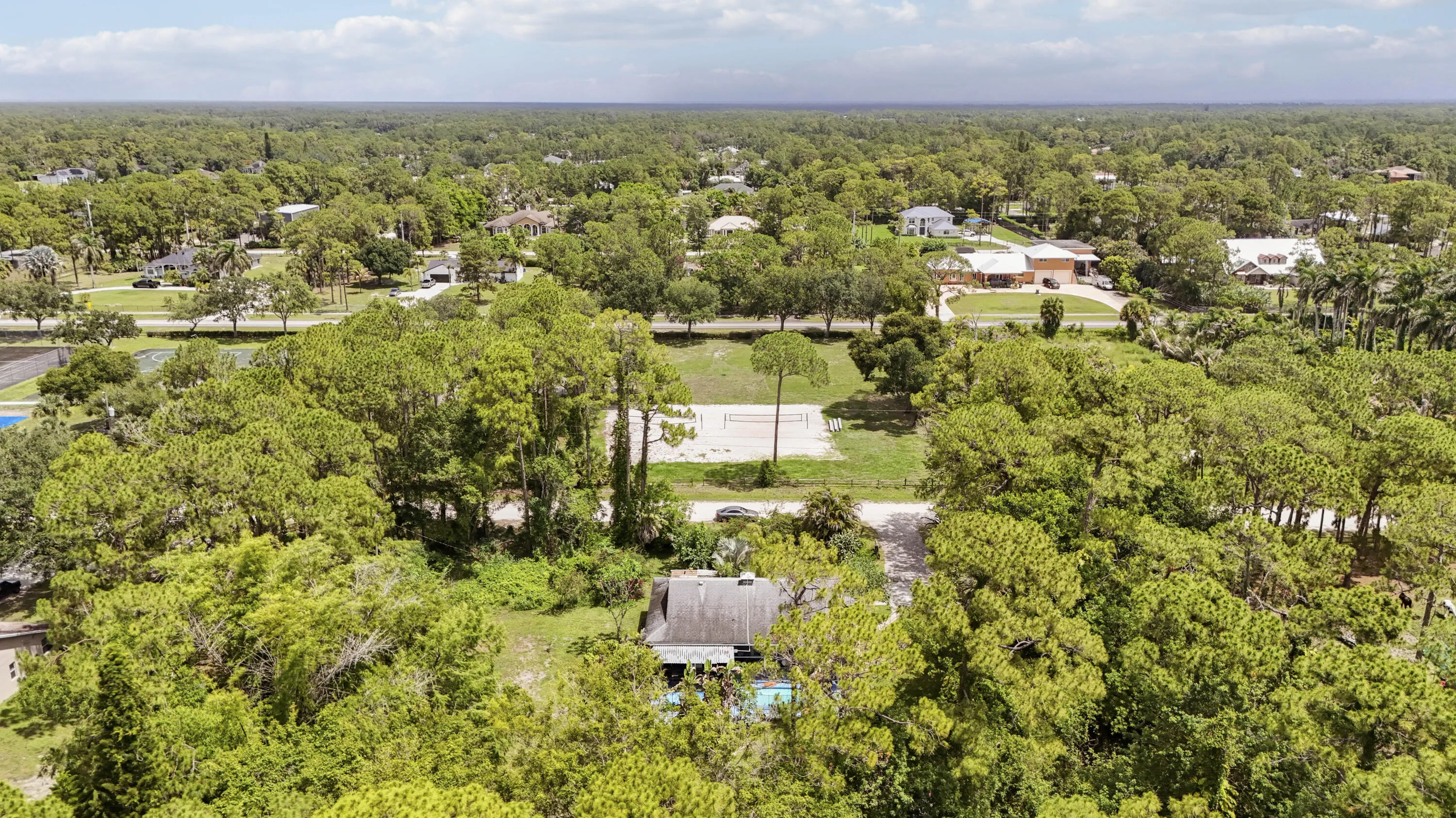 Aerial view