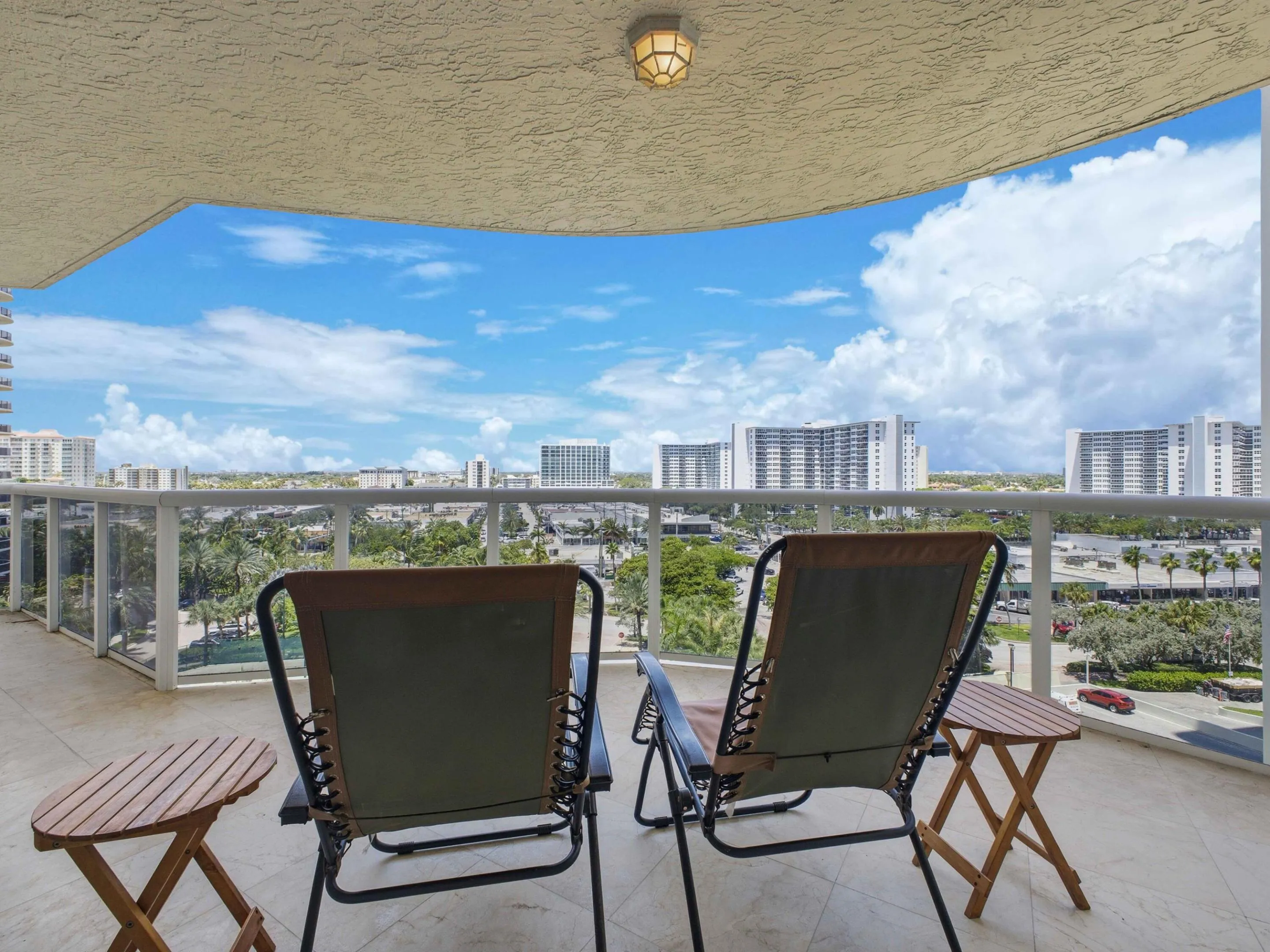Balcony to City