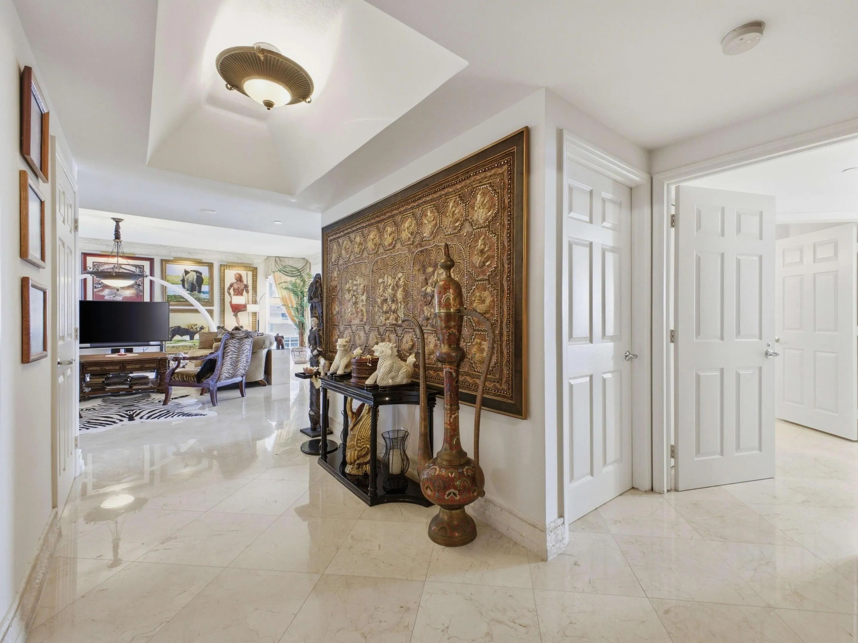 Hallway to Living