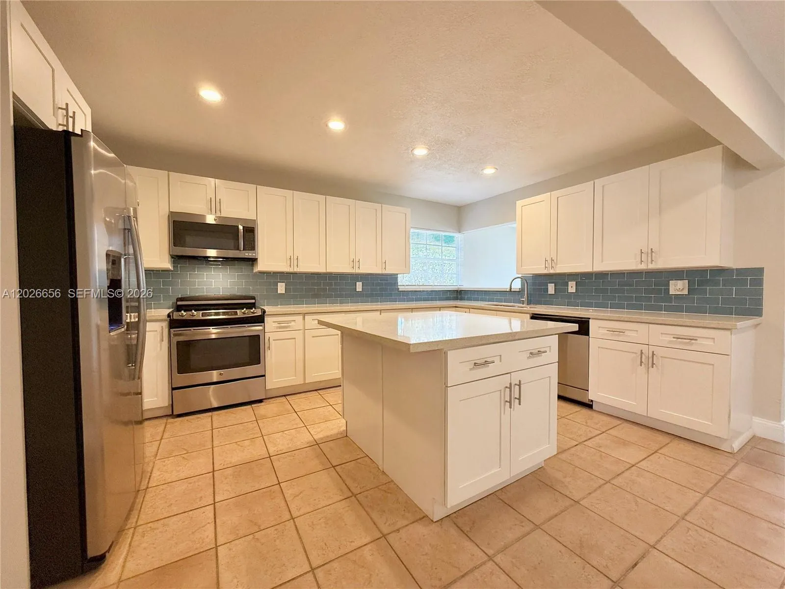 Large and remodeled open kitchen