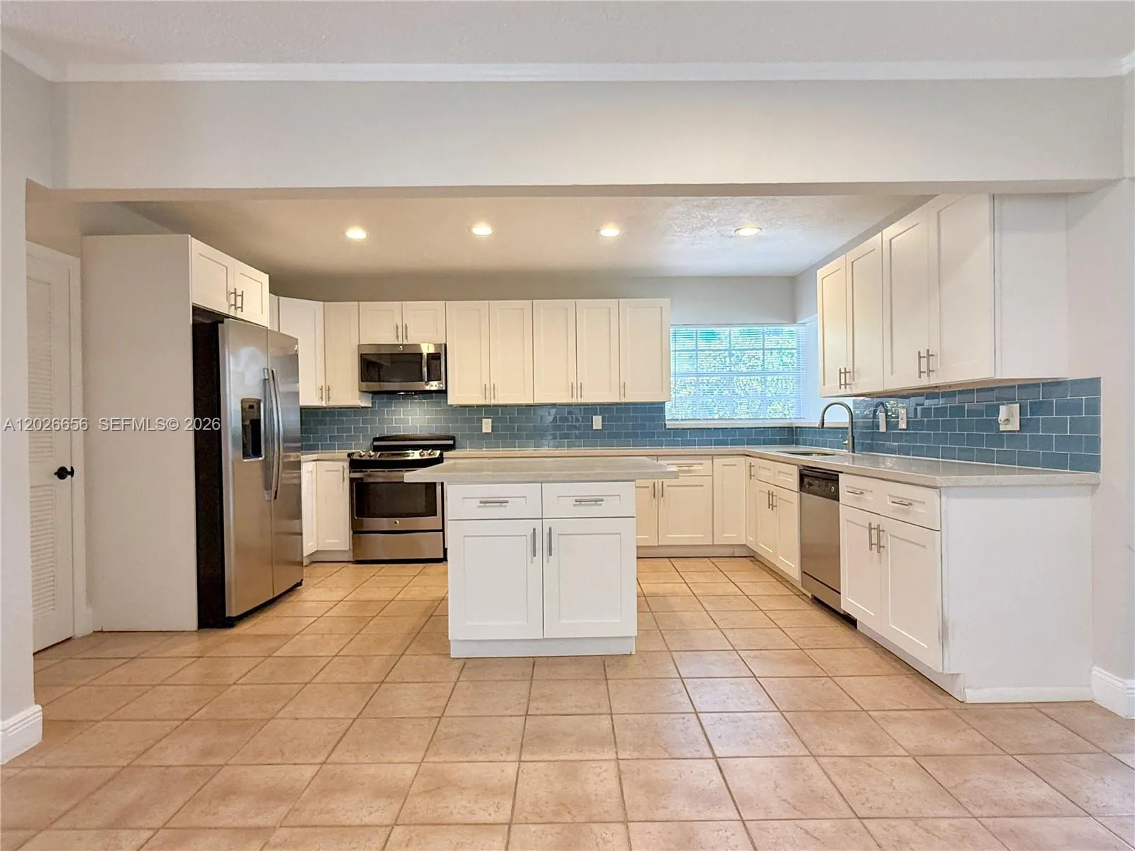 Large and remodeled open kitchen