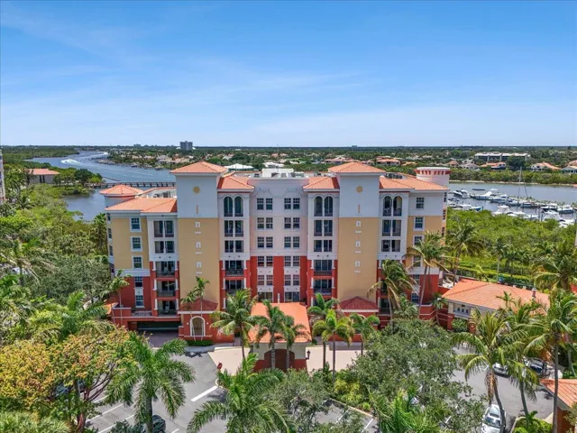 Aerial View of Jupiter Yacht Club