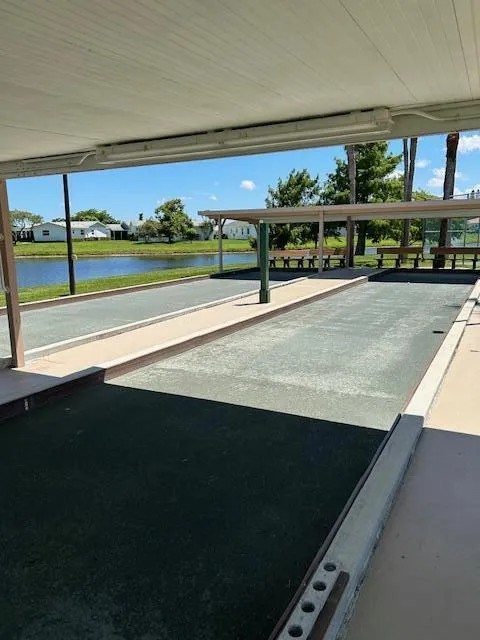 Bocce ball court