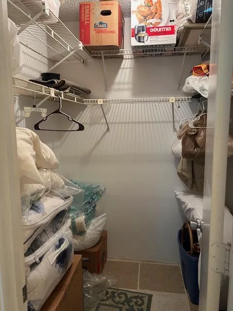 Guest walk in closet