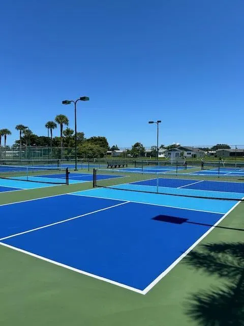 Pickleball court
