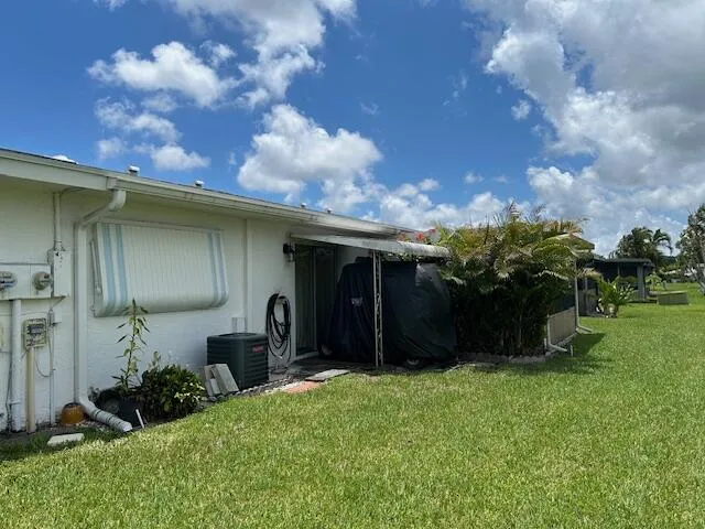 Exterior rear