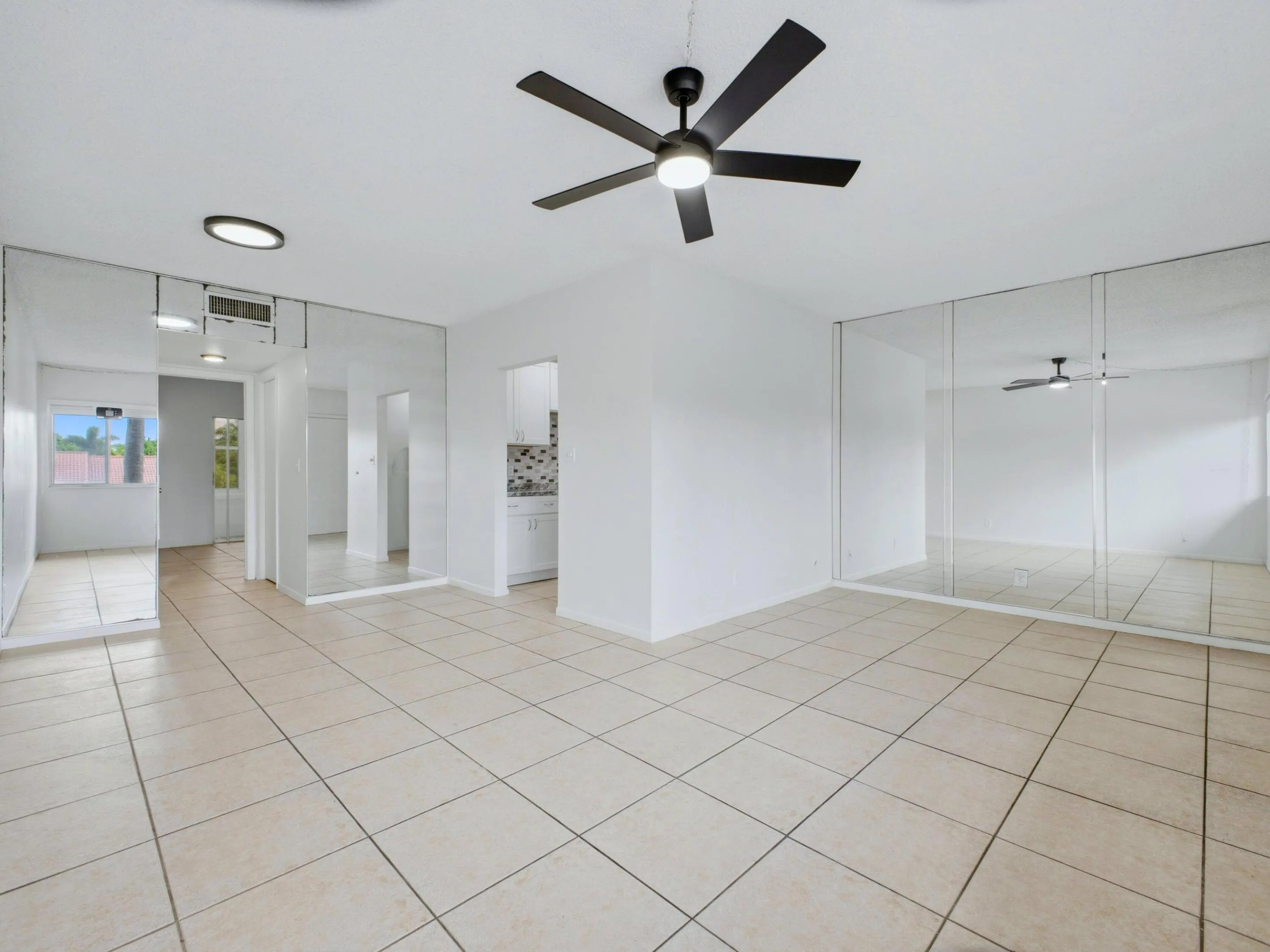 Living to Dining Kitchen Foyer