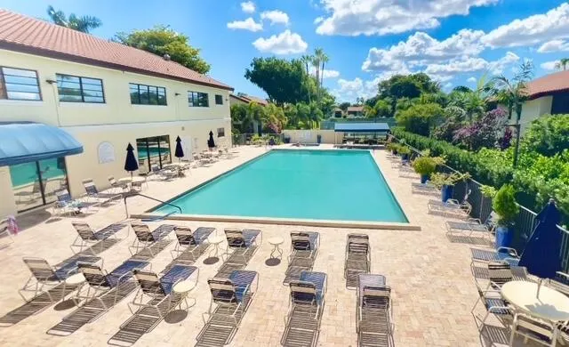 Pool View on Balcony