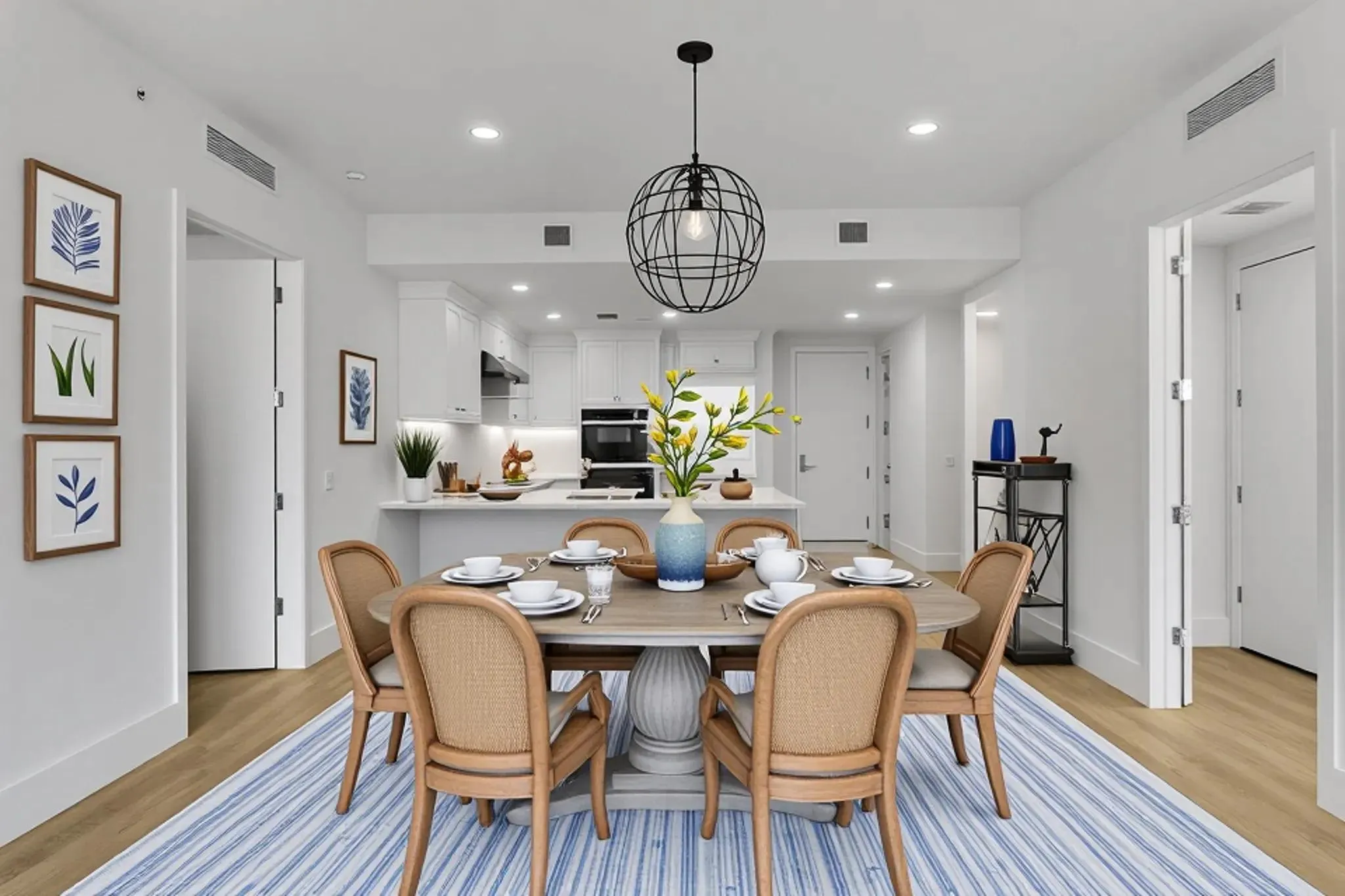 Great Room staged neutral