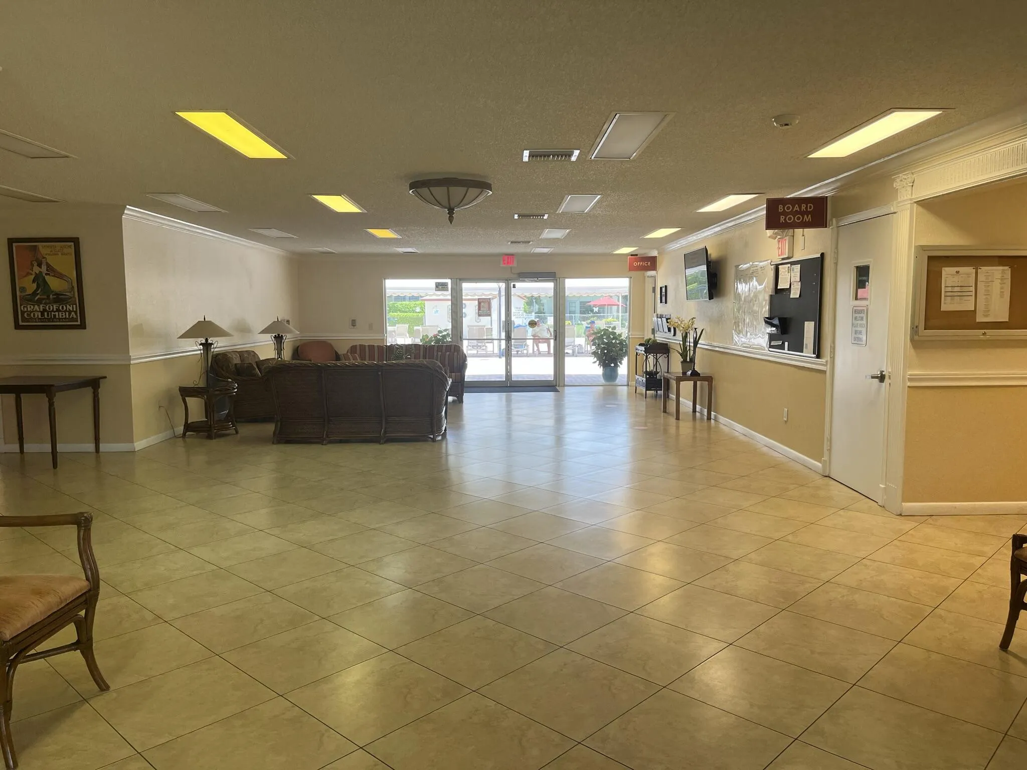 Abbey Village Lobby Area