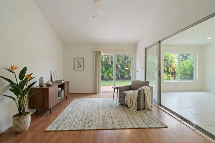 Virtually Staged Family Room