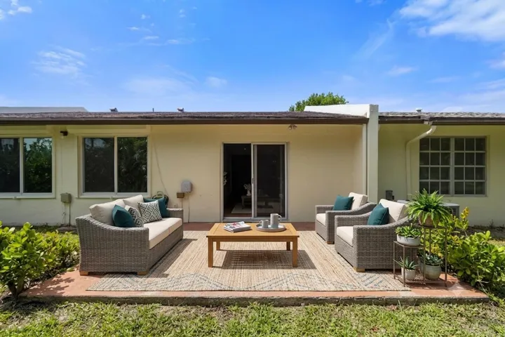 Virtually Staged Patio