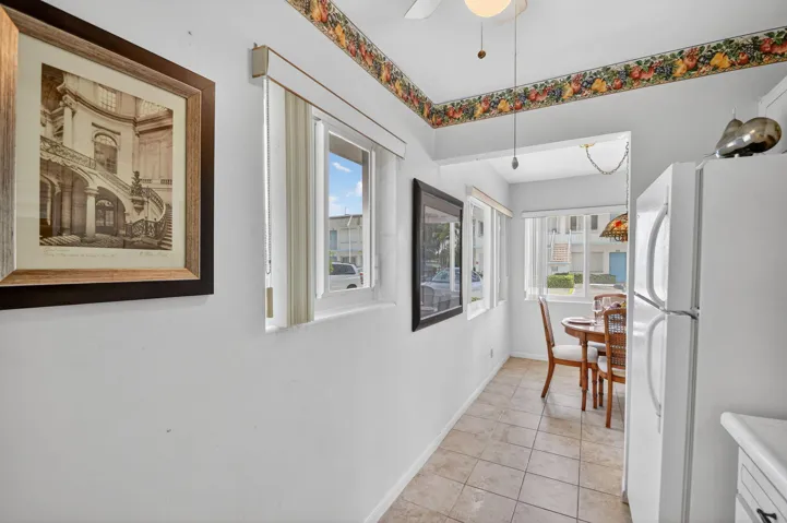 View towards Dining area from kitchen