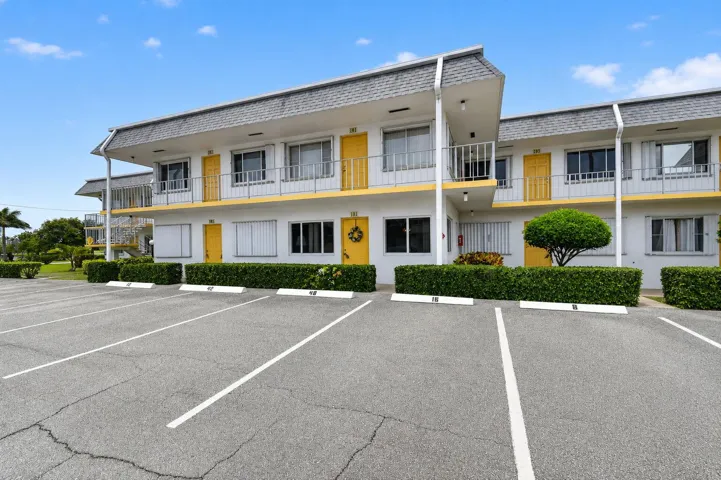 front of bldg