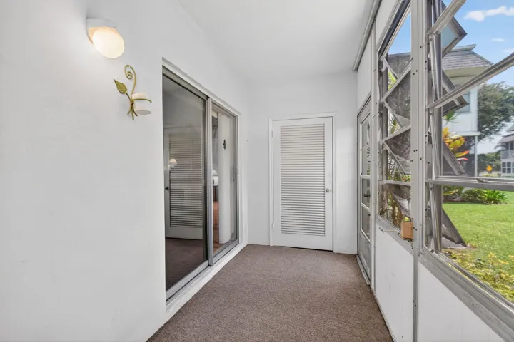 porch facing storgae closet