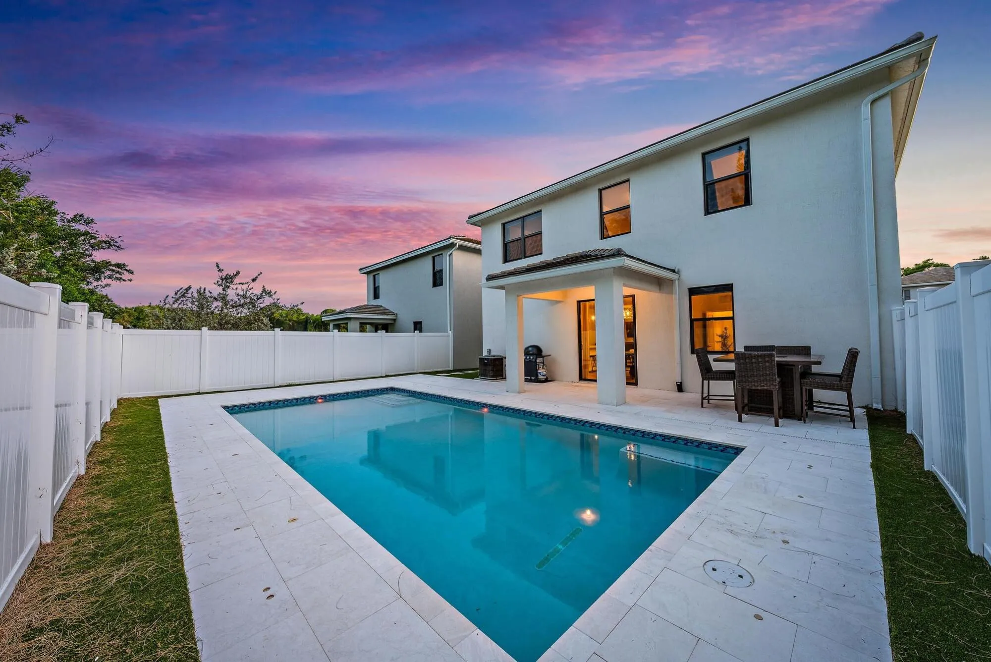 Twilight Exterior Back