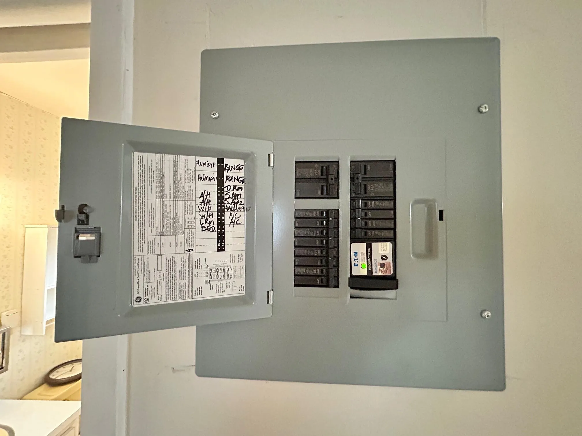 NEW ELECTRIC PANEL