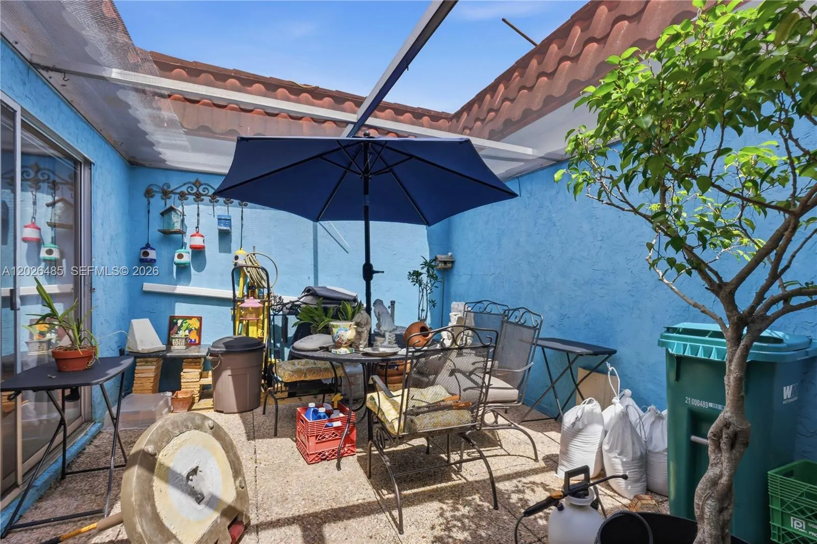inside patio