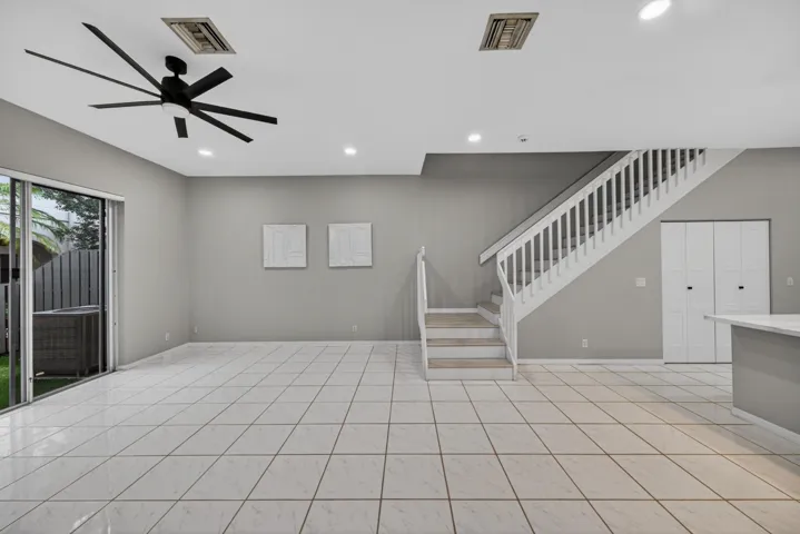 The floors were recently steam cleaned
