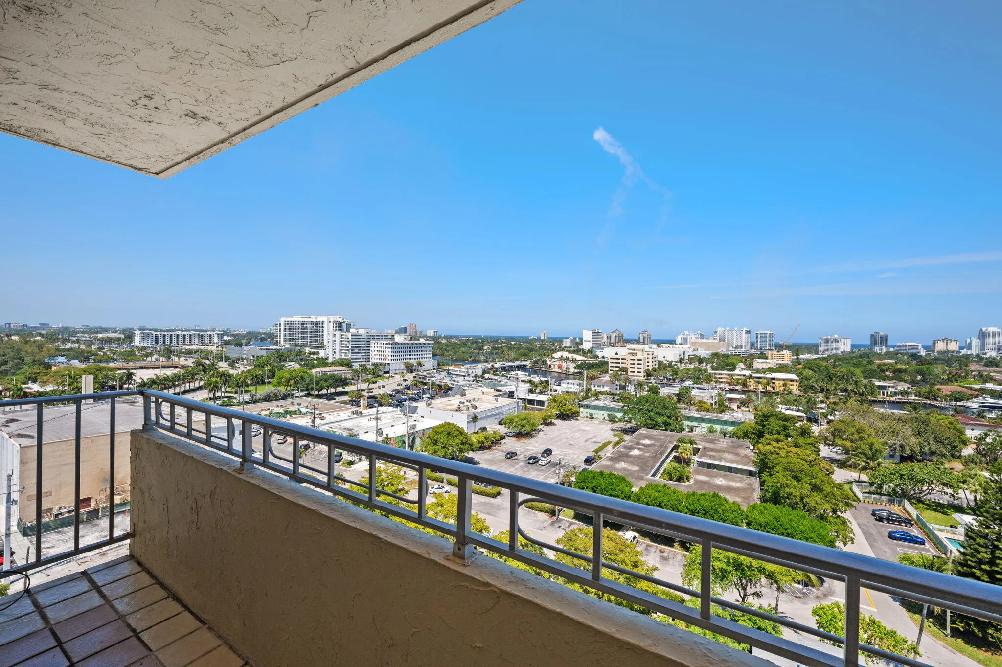 Unit 1407 balcony