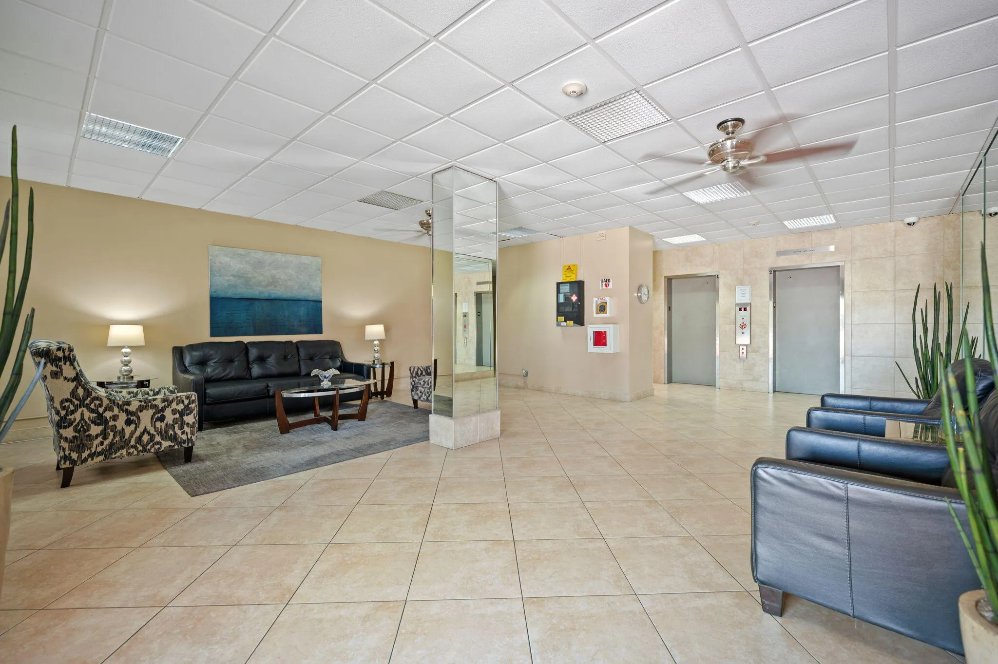 The Lobby for Victoria Park Tower