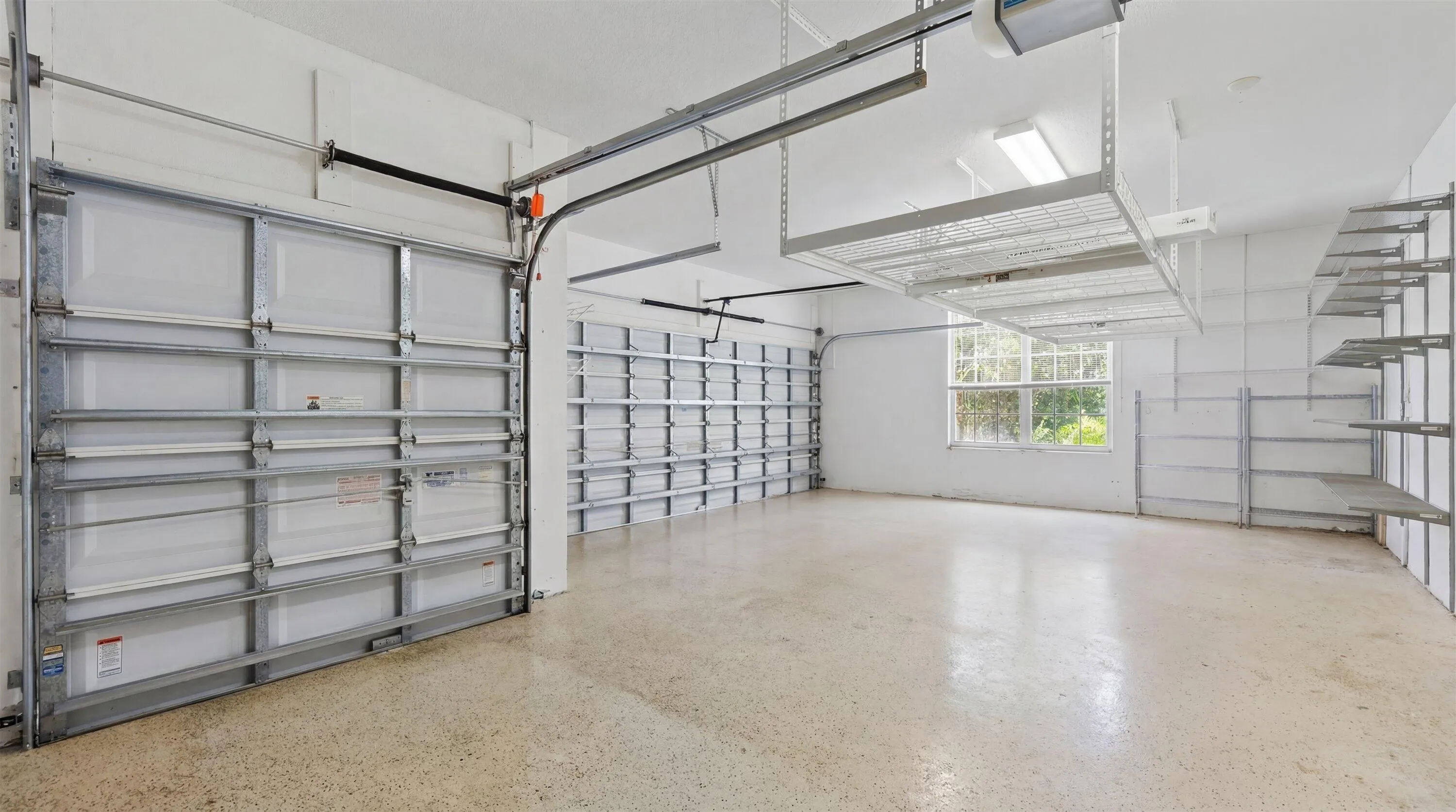 3 car garage with EV Charger