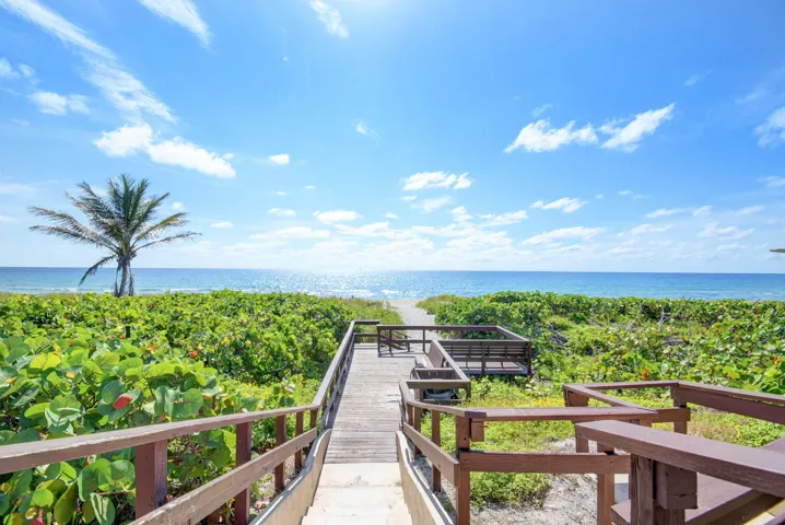 Private Beach access