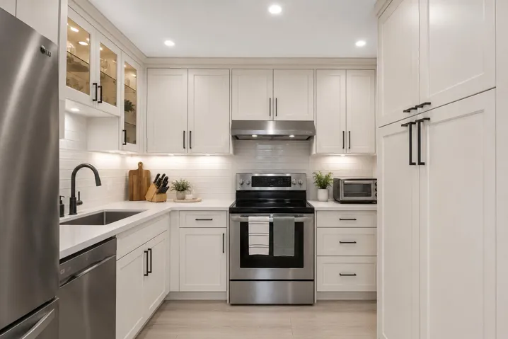 Virtually Rendered Kitchen