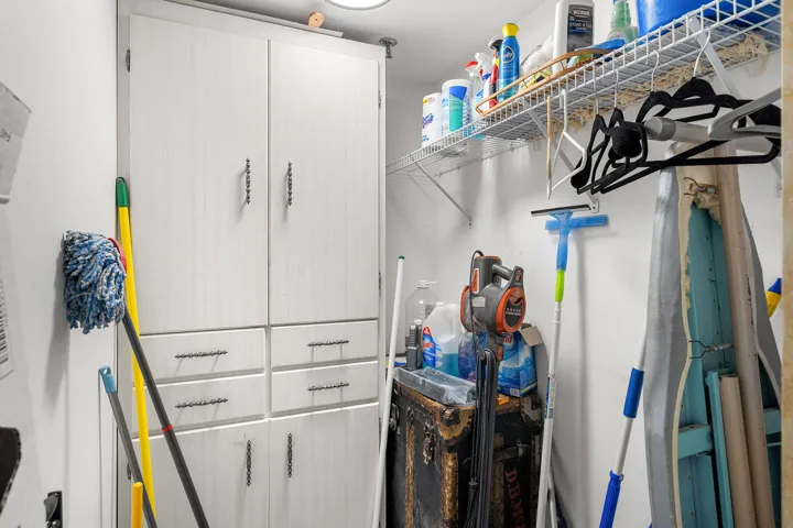 Given location of two plumbing lines - this could easily be converted into a laundry room