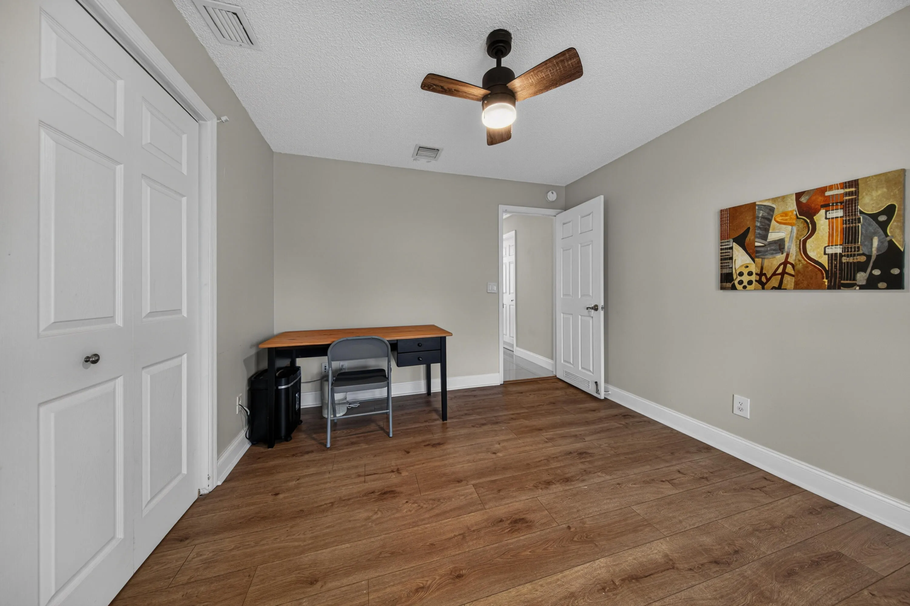 lots of closets for storage
