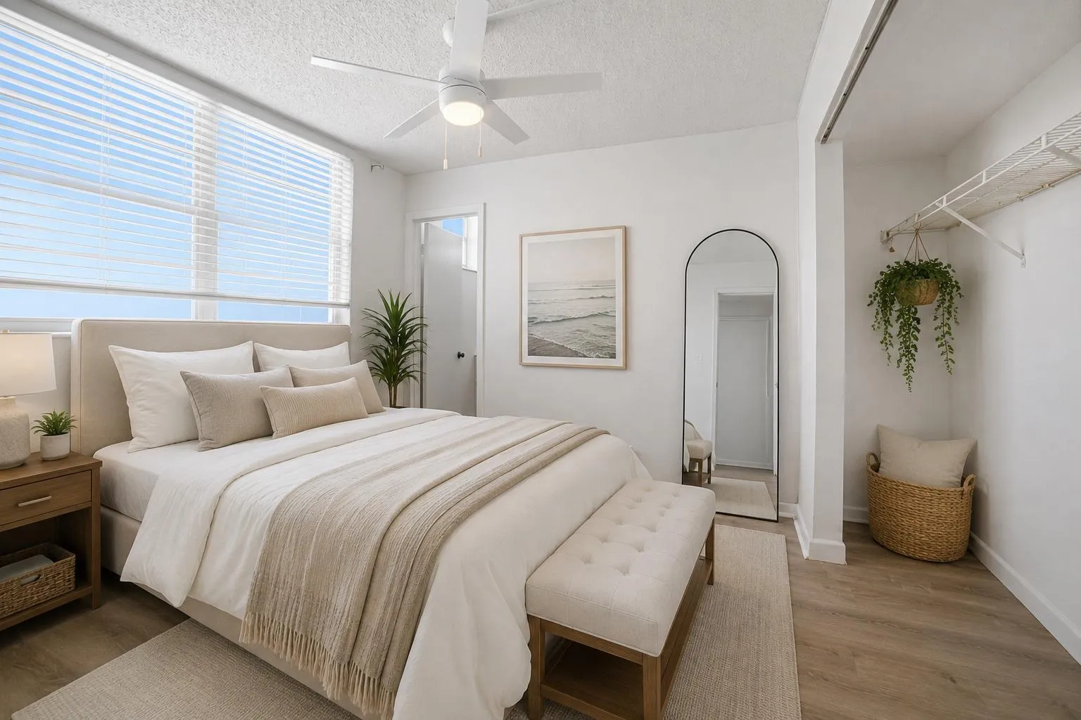 Virtual staged - Bedroom2