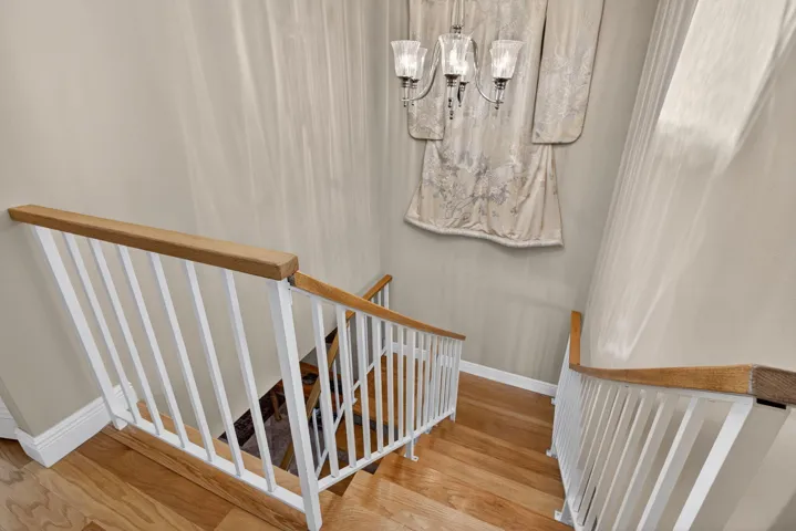 Stairs with natural skylight