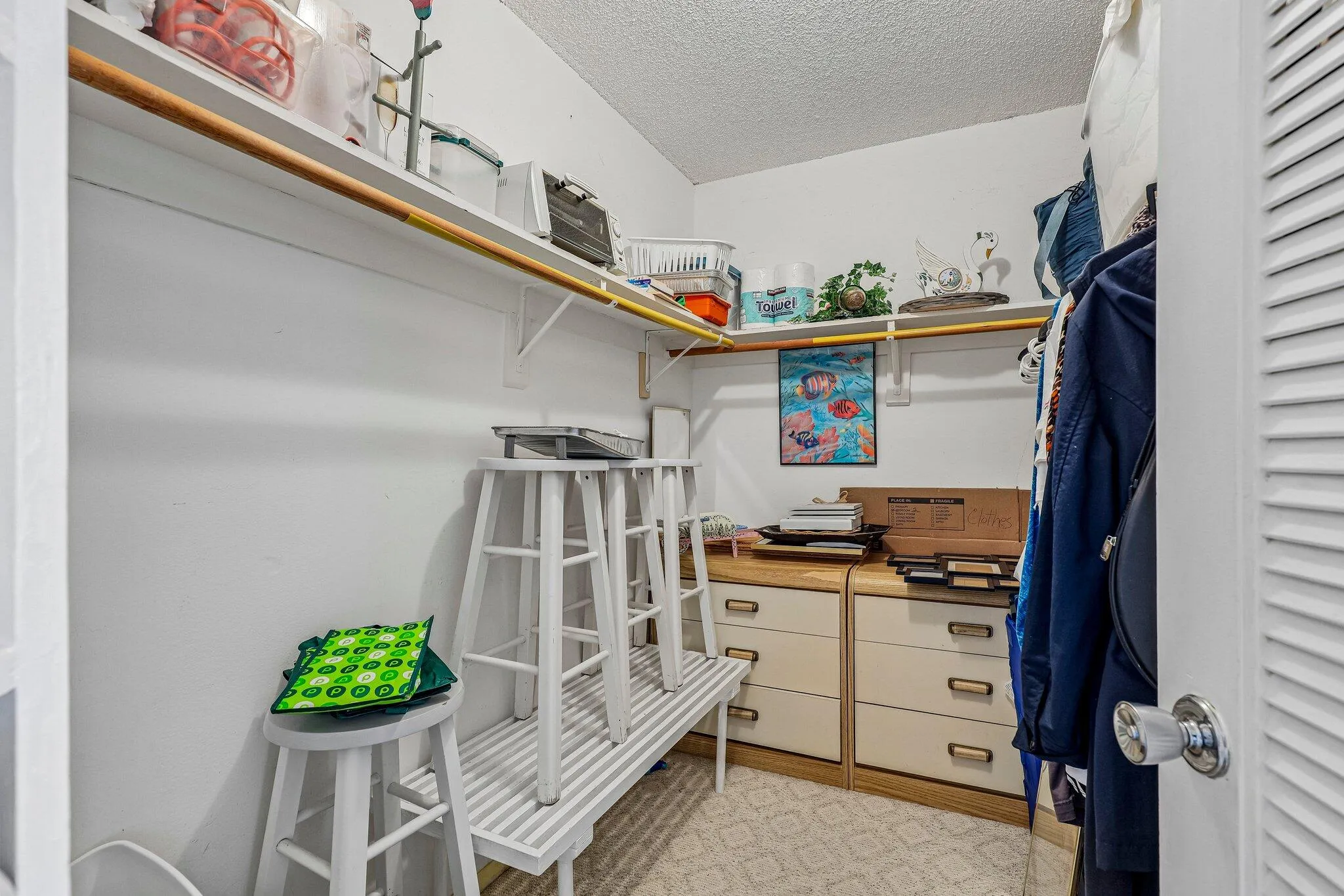 Big walk-in closets