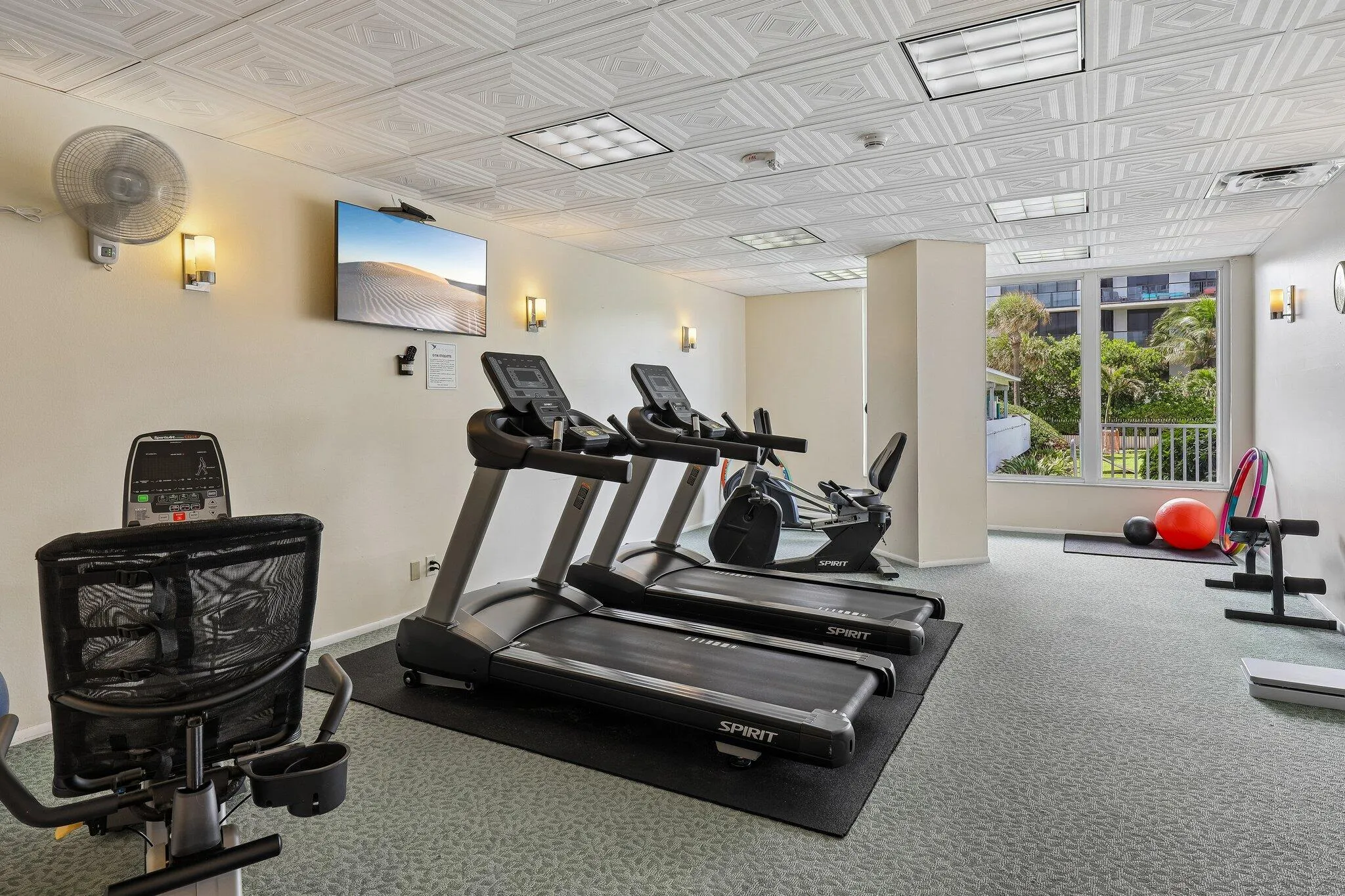 This gym will be remodeled. See renderings.