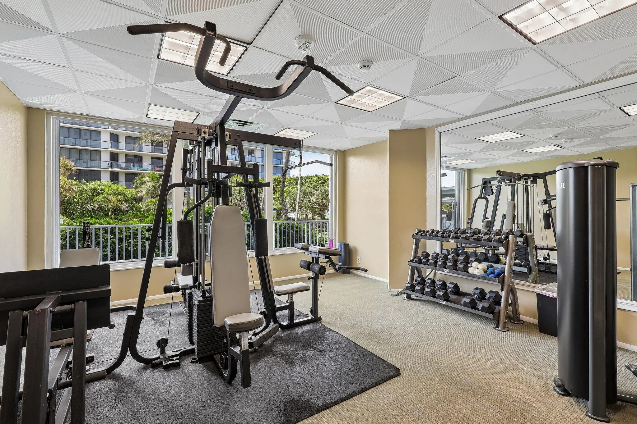 This gym will be remodeled. See renderings.