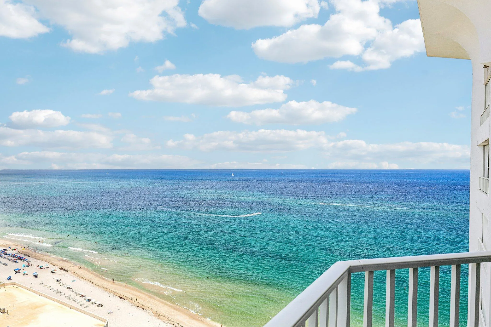 Endless ocean views