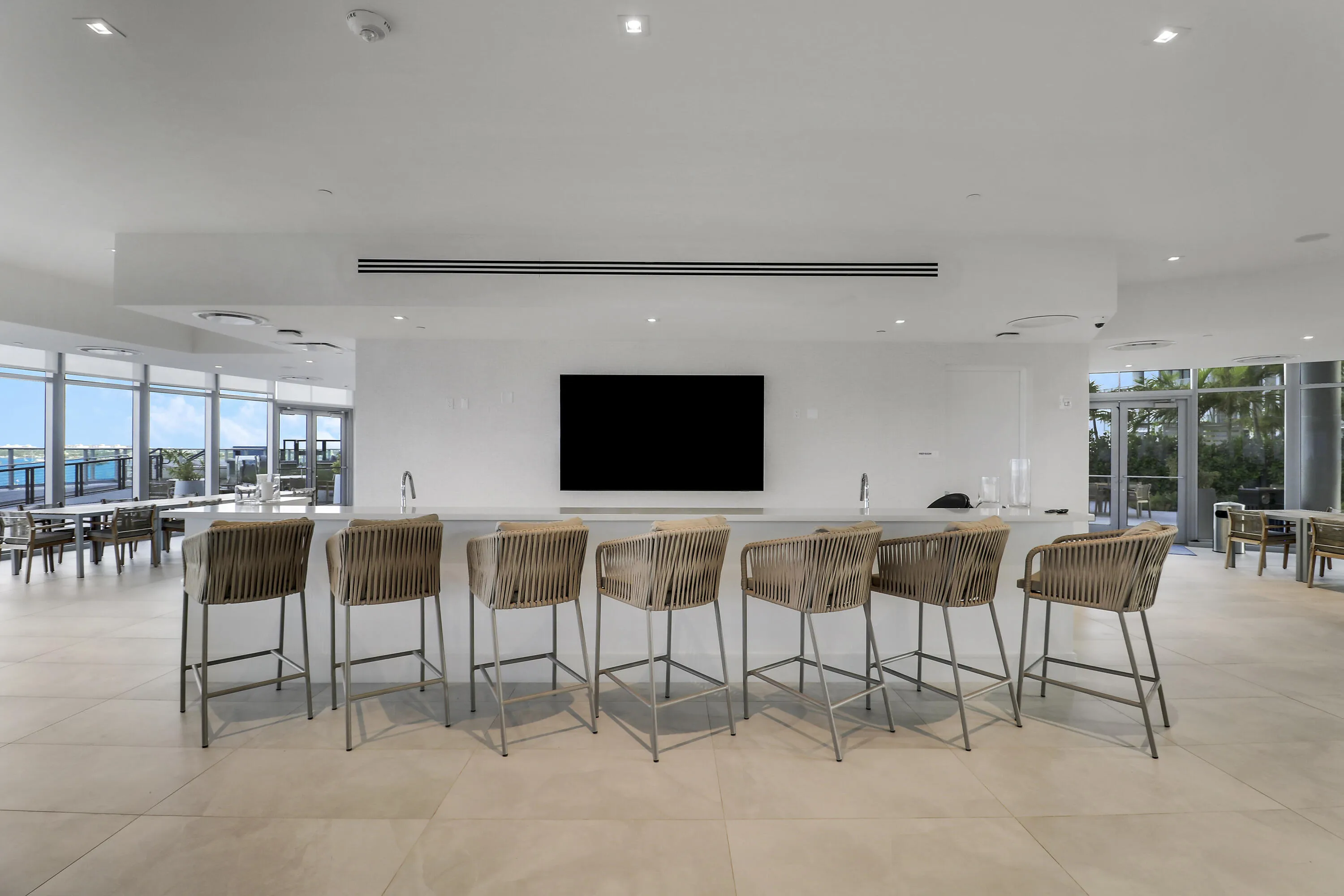 Social Room with Intracoastal Views