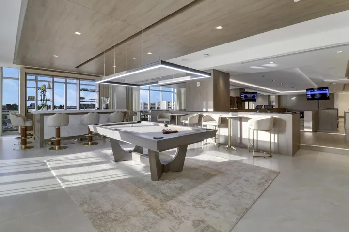 Pool Table and gethering space