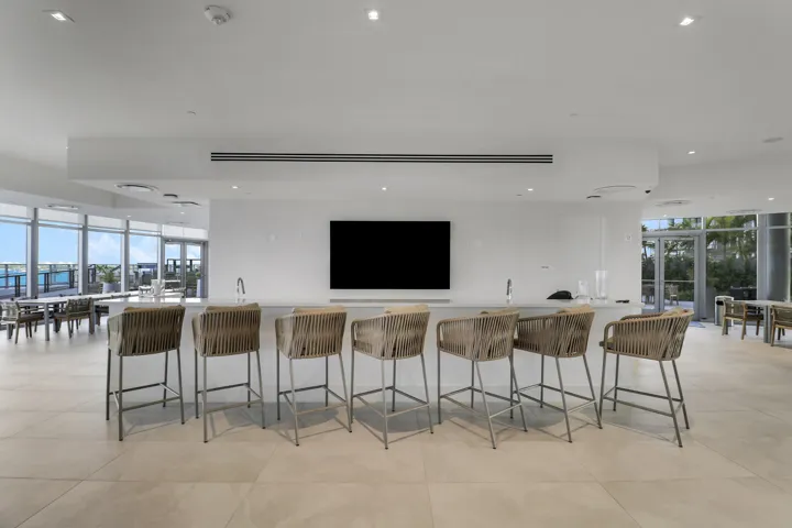 Social Room with Intracoastal Views