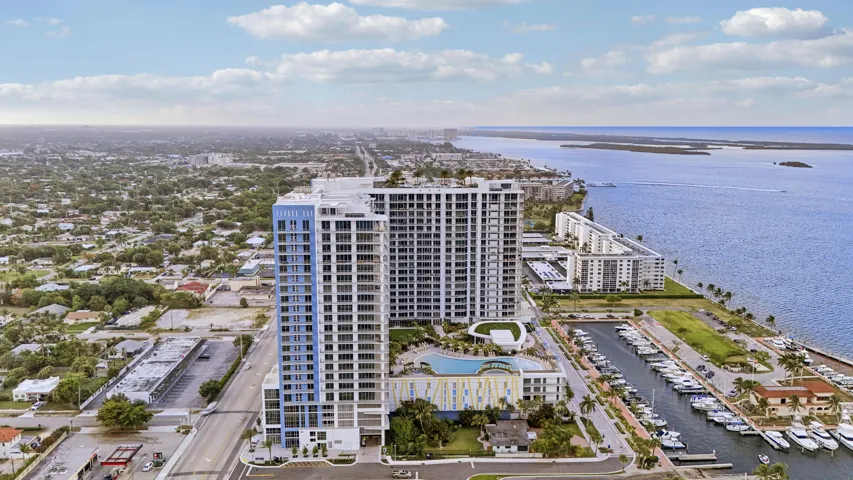 Aerial from South facing North