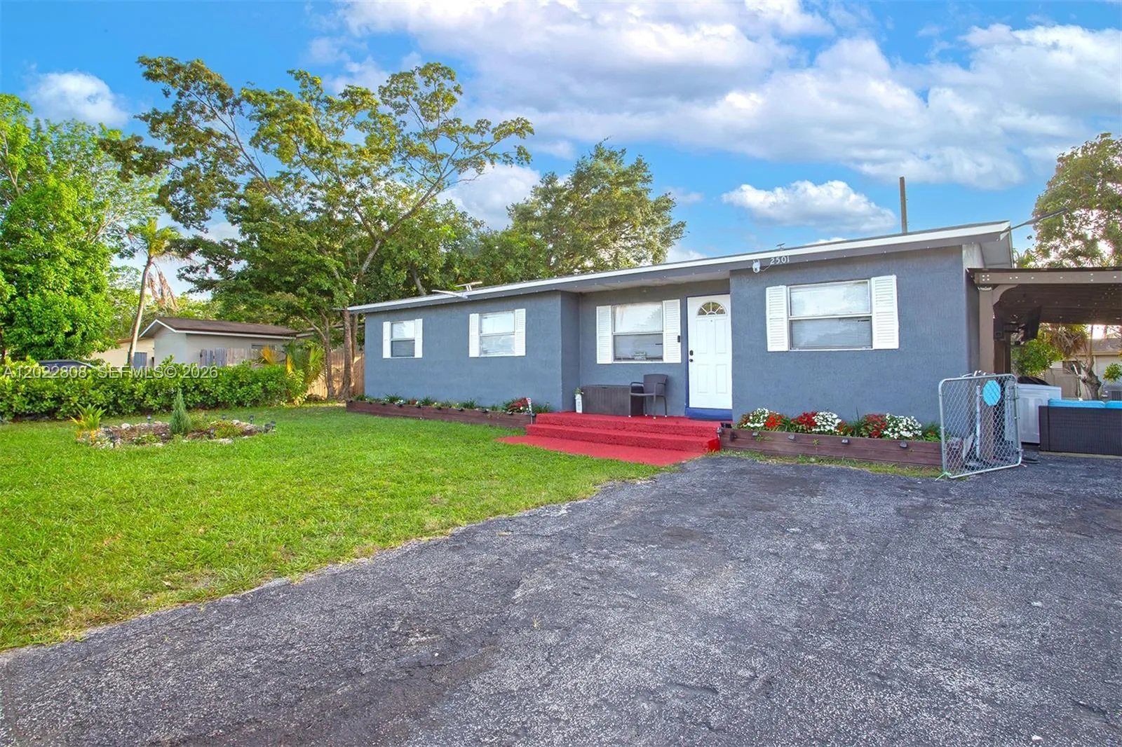 Freshly painted exterior, spacious front yard, ample parking, and beautiful curb appeal. No HOA.