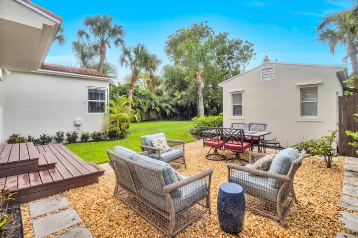 Backyard living space