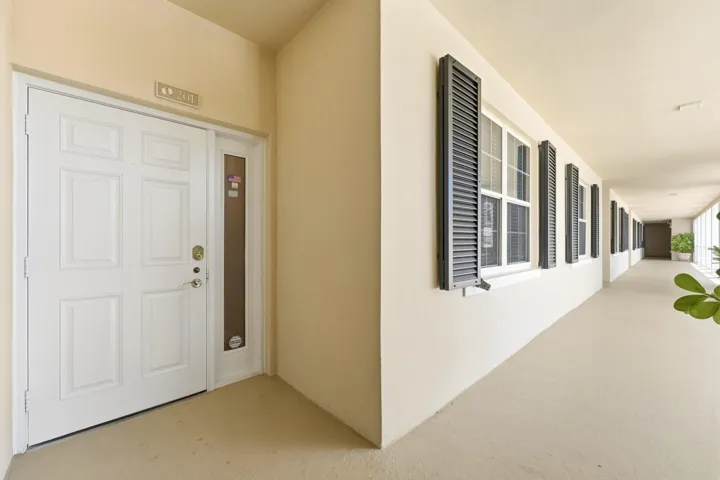 Exterior entry
