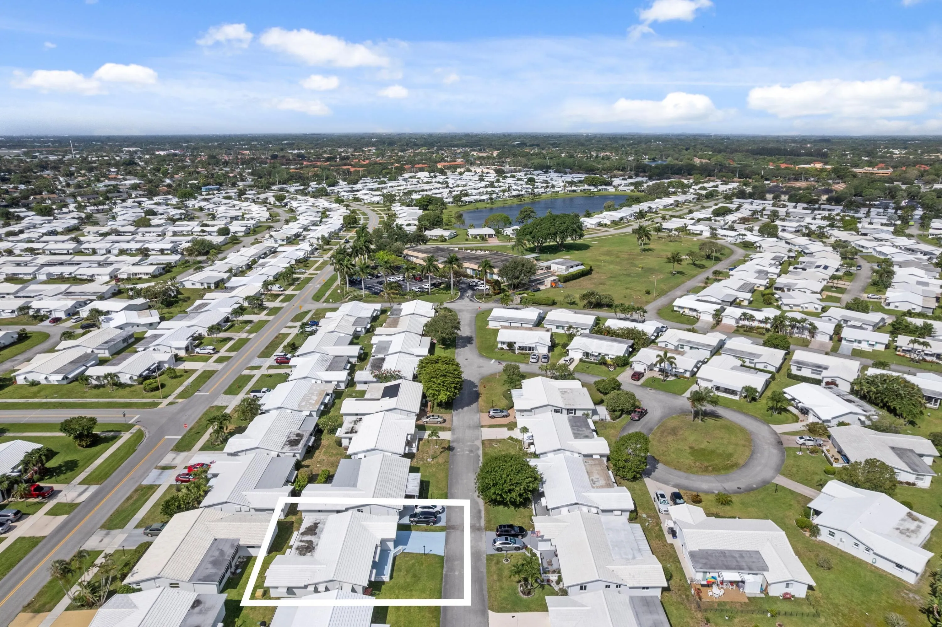 Aerial Neighborhood View