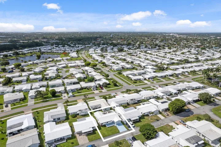 Aerial Neighborhood View