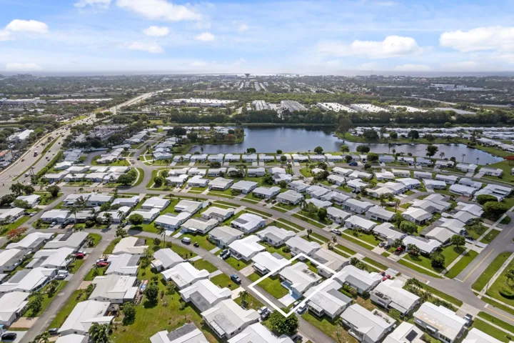 Aerial Neighborhood View