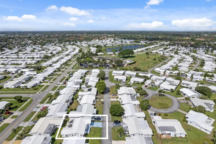 Aerial Neighborhood View